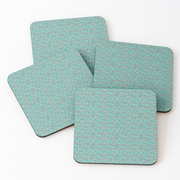 Item preview, beautiful circules with blue background designed and sold by Silky Diamond.