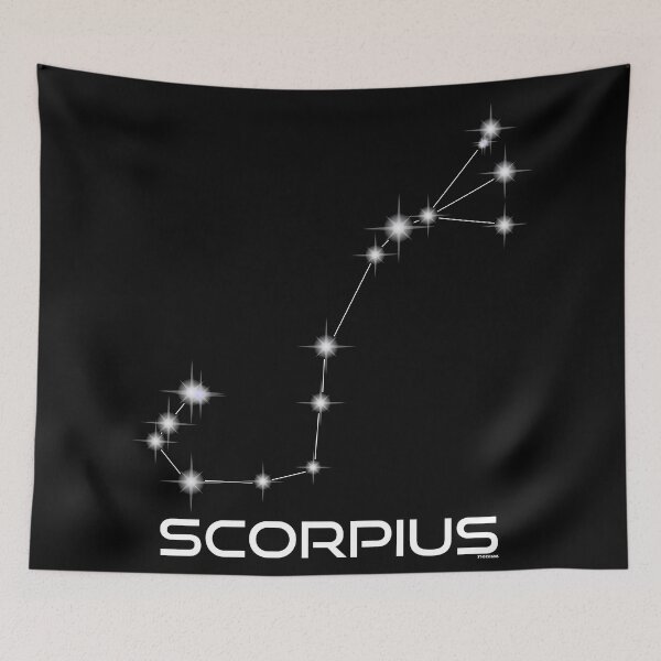 Item preview, Zodiac Star Constellation Scorpio Scorpion Scorpius Astronomy designed and sold by 7T-Designs.