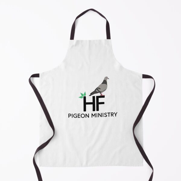 Item preview, HF Pigeon Ministry White Background designed and sold by BeardandBeauty.