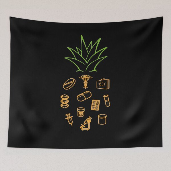 Item preview, Funny Pineapple Pharmacy Technicians Gift Idea For Birthday  designed and sold by majidkacm.