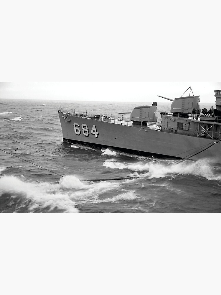 "USS WEDDERBURN (DD684) SHIP'S STORE" Photographic Print by