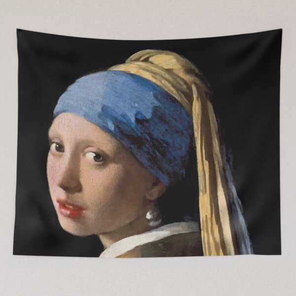 Item preview, Johannes Vermeer | The Girl with a Pearl Earring designed and sold by badguyduh.
