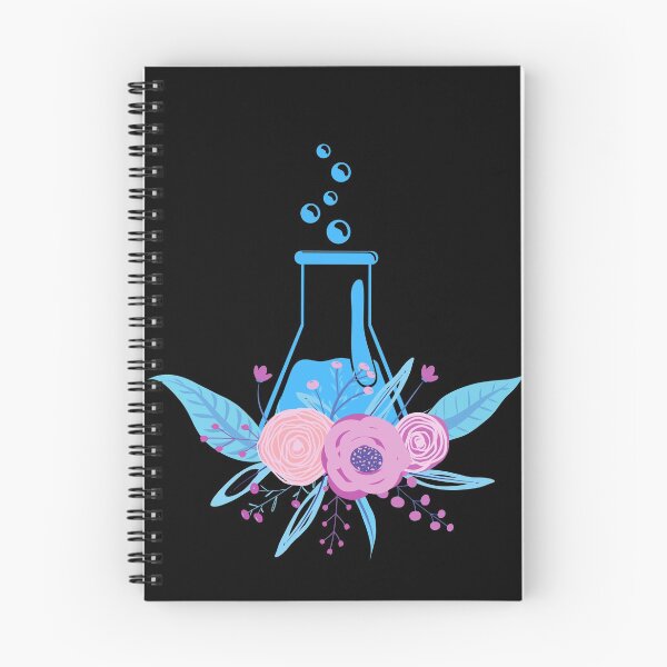 Item preview, BOTANICAL FLORAL DOODLE CHEMISTRY FLASK designed and sold by Hippiesole.