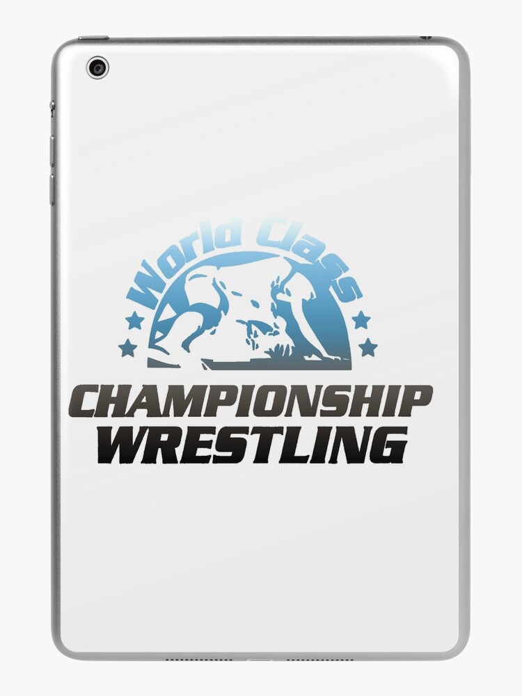 World Class Championship Wrestling distressed in black | Pin