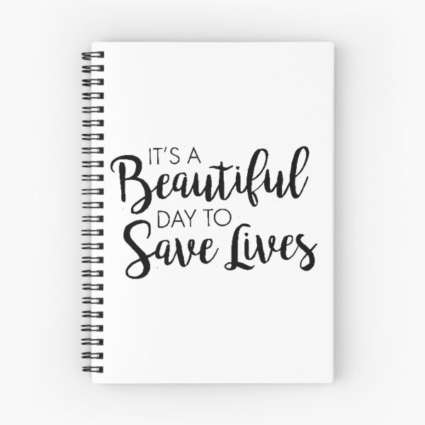 Item preview, It's a beautiful day to save lives designed and sold by beckyhdesigns.