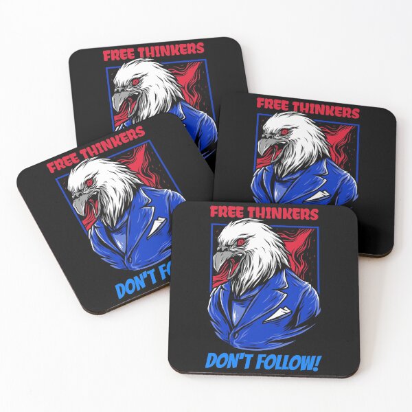 Item preview, FREE THINKERS, DON'T FOLLOW! designed and sold by Right Passage.