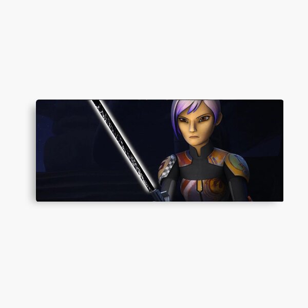 SW Rebels Background: Sabine Canvas Print