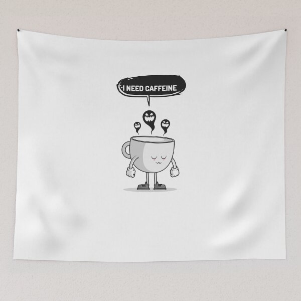 Item preview, I Need Caffeine  designed and sold by QM Designing.