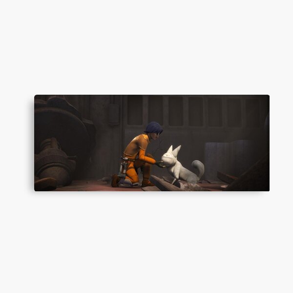 SW Rebels Background: Ezra Canvas Print