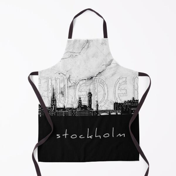 Item preview, stockholm skyline marble designed and sold by BekimART2.