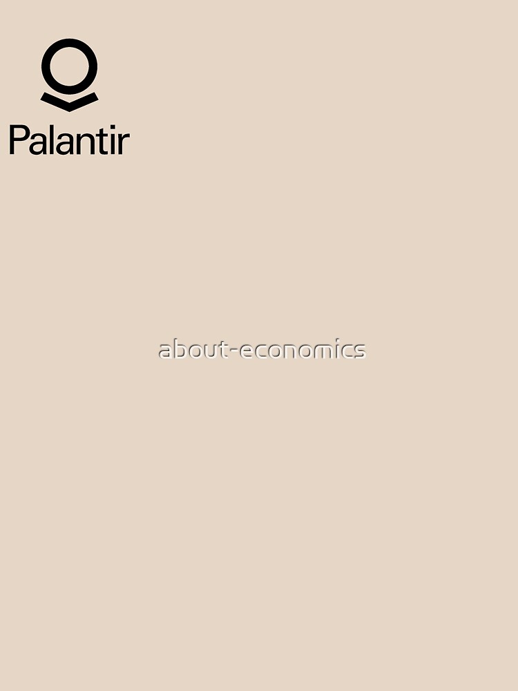 "Palantir company logo - Original Version (red)" T-shirt by about