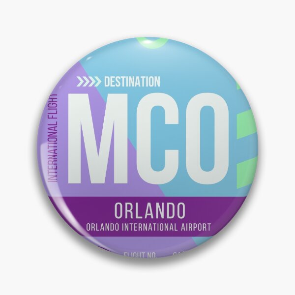 Item preview, Orlando Airport Stylish Luggage Tag (MCO) designed and sold by SLAG-Creative.