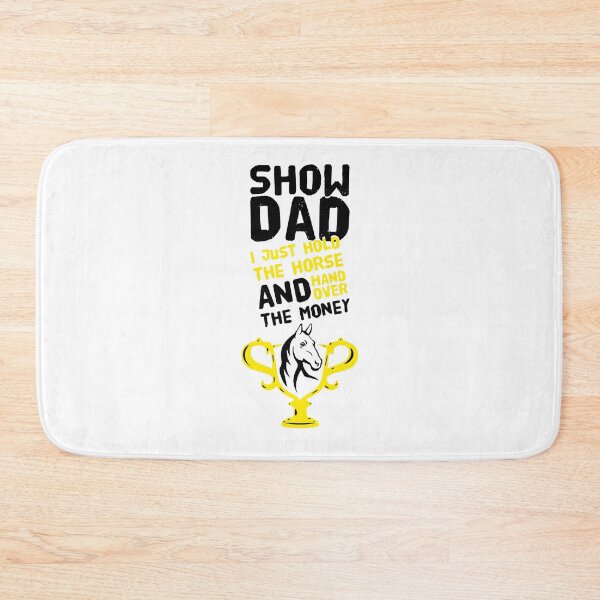 Item preview, Horse Show Dad Grandpa Hold The Horse Trophy Money Winning designed and sold by tarek25.