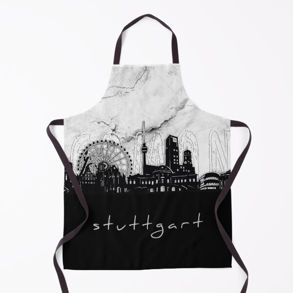 Item preview, stuttgart skyline marble designed and sold by BekimART2.