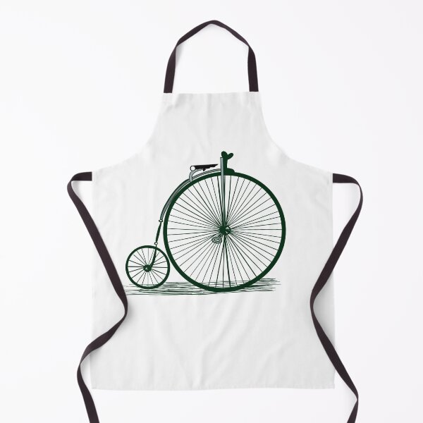 Item preview, Penny Farthing Bike in Green designed and sold by ZenHenna.