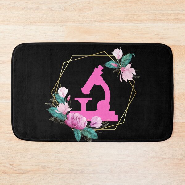 Item preview, WATERCOLOR FLORAL FRAME MICROSCOPE SCIENCE designed and sold by Hippiesole.