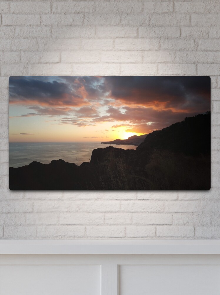 Funchal Madeira Framed Canvas Leather Print/large Wall 