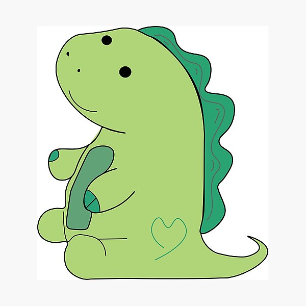 Pickle The Dinosaur Photographic Prints | Redbubble