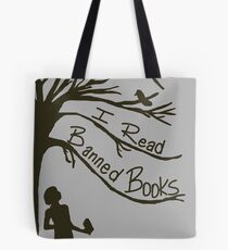 I Read Banned Books Tote Bag