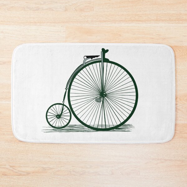 Item preview, Penny Farthing Bike in Green designed and sold by ZenHenna.