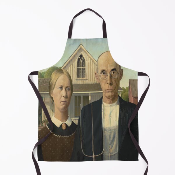 Item preview, Grant Wood | American Gothic designed and sold by badguyduh.