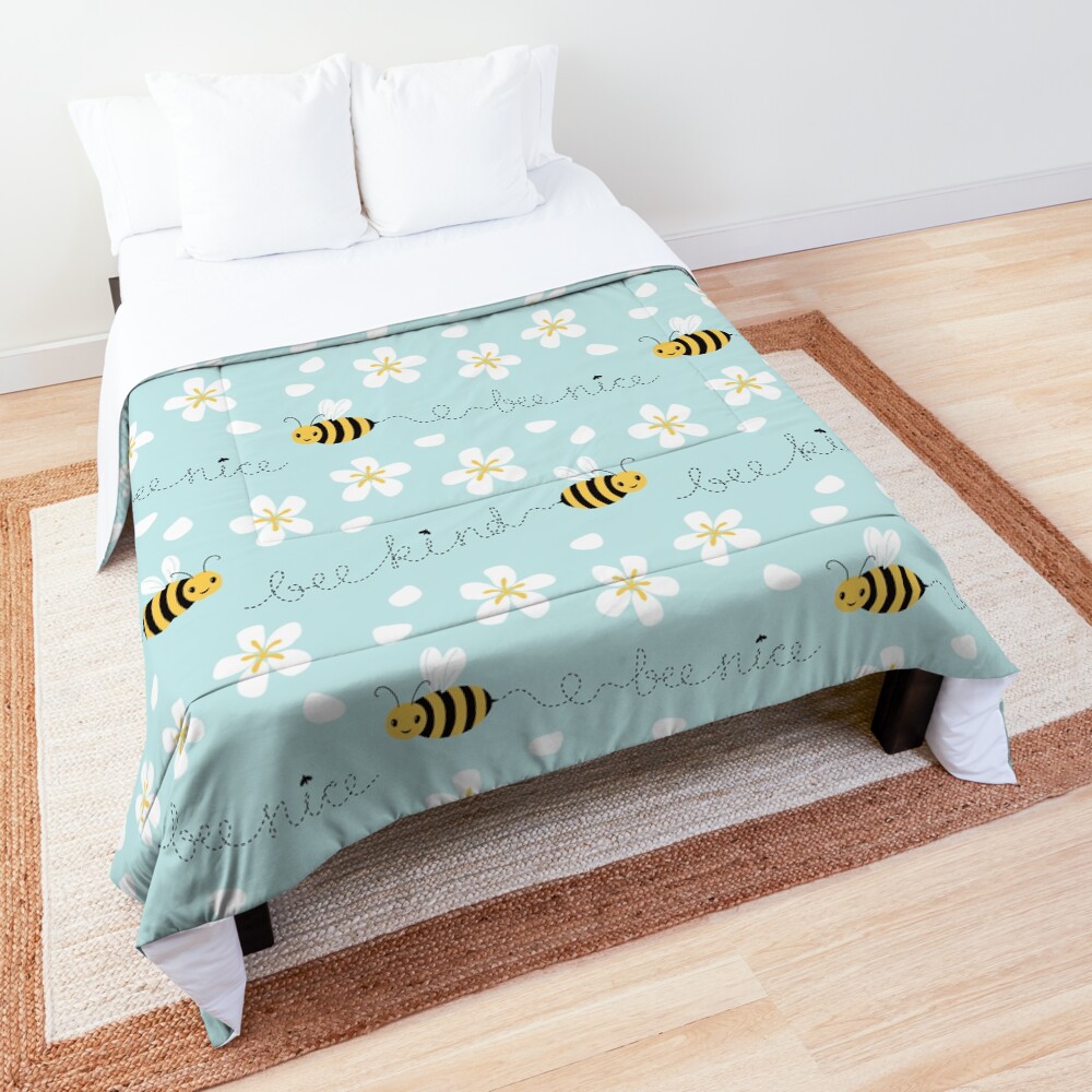 Bee nice, Bee kind Comforter
