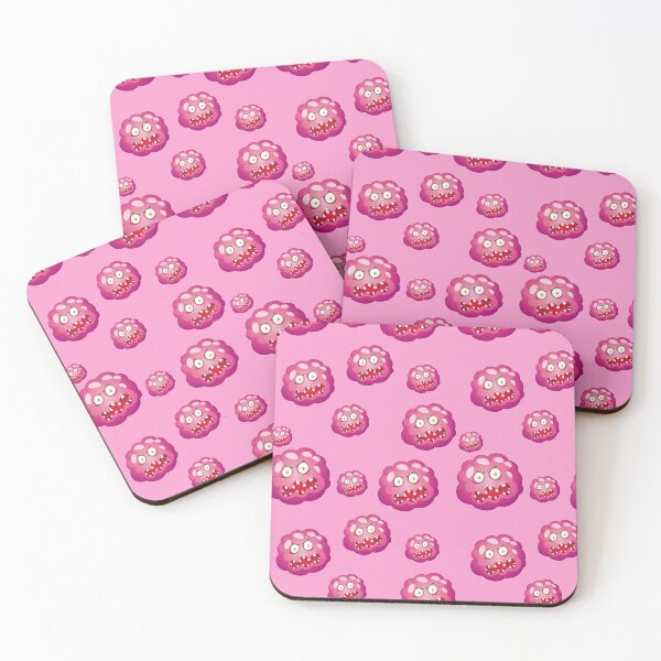 Item preview, Angry Cute Pink Virus designed and sold by quarantineshop.