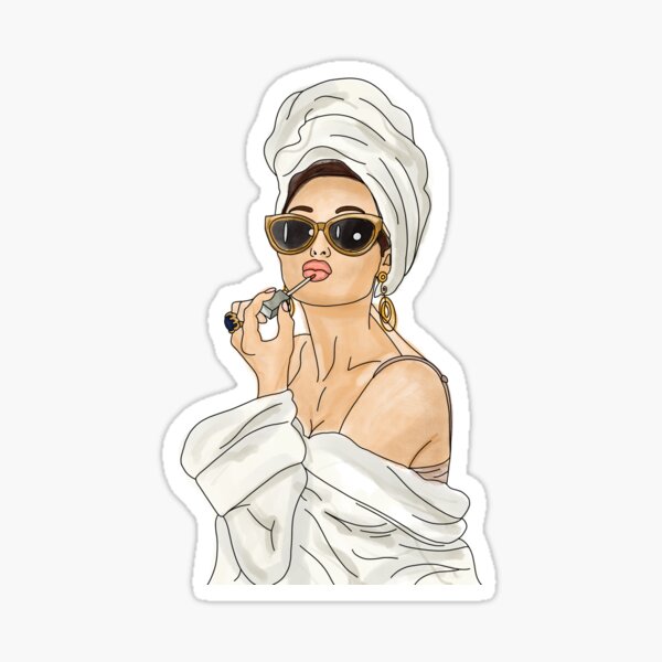 Audrey Hepburn Sticker