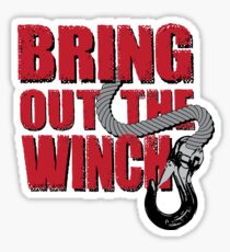 Bring out the winch! Sticker