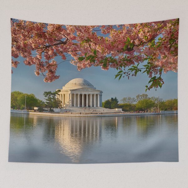 Item preview, Jefferson Memorial in Spring designed and sold by Gerard Fornarotto.