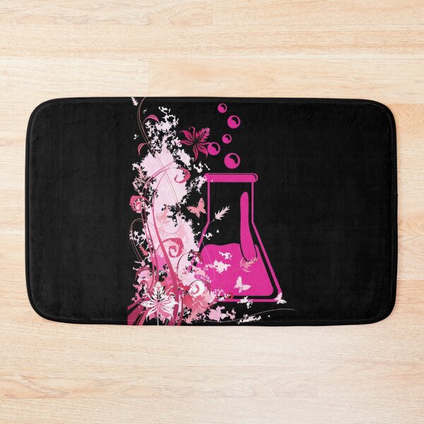 Item preview, FLORAL GRUNGE CHEMISTRY FLASK designed and sold by Hippiesole.