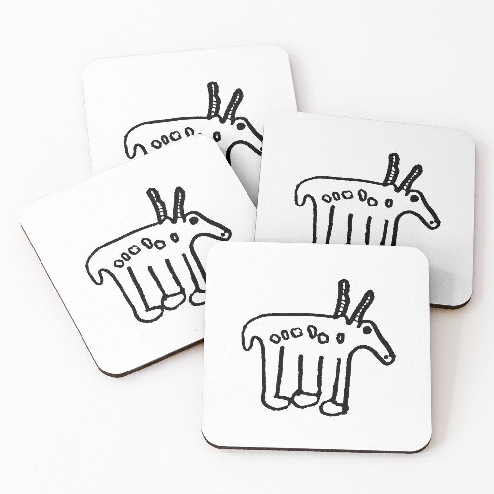 Item preview, Coasters (Set of 4) designed and sold by RANARTE.