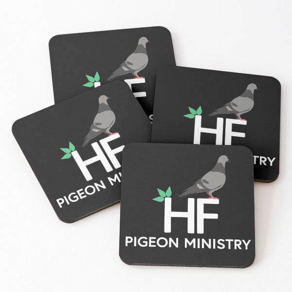 Item preview, Heritage Fellowship Pigeon Ministry (Spoof) White designed and sold by BeardandBeauty.