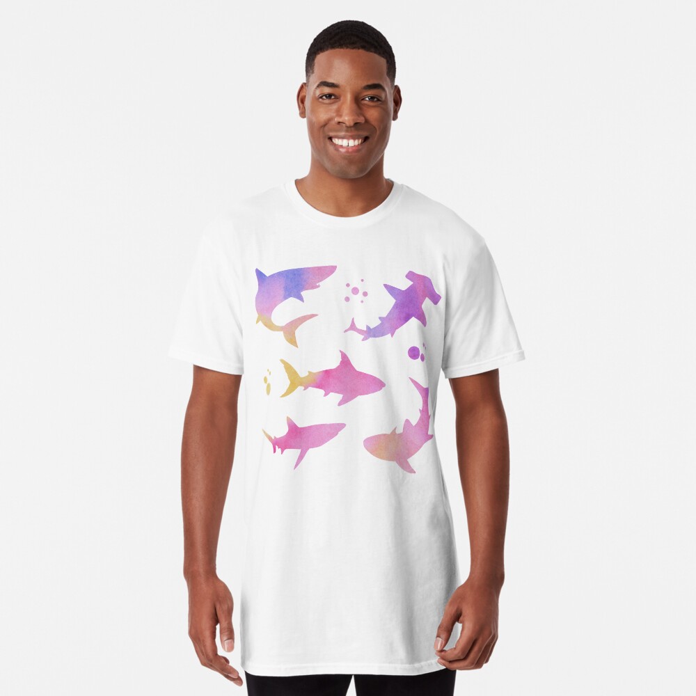 Vista previa del artículo con la obra «Camiseta larga», diseñado y vendido por Taphire.