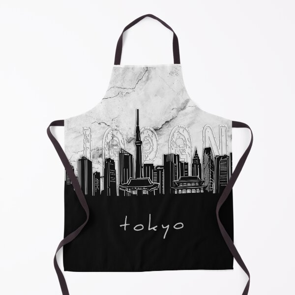 Item preview, tokyo skyline marble designed and sold by BekimART2.