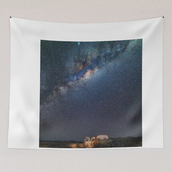Aperçu de l'œuvre Incroyables étoiles bleues de l'espace de la galaxie sombre et des voitures colorées de l'univers lightGift créée et vendue par Usoubmaster.