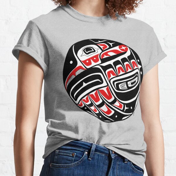 Raven Steals The Sun - PNW style Classic T-Shirt