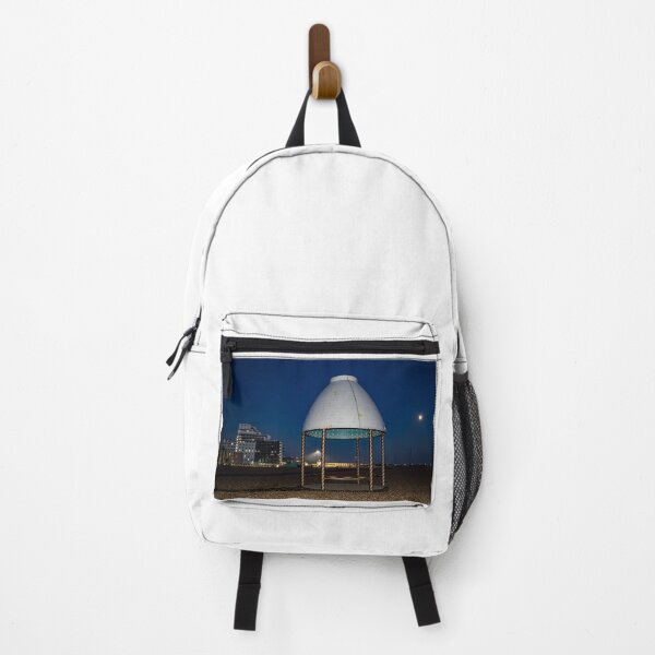 Item preview, Folkestone beach shelter by night designed and sold by MartinWood.