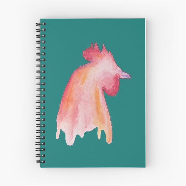 Item preview, Perfil de gallo acuarela designed and sold by in2thewild.