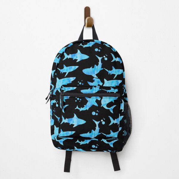 Pink Green Aqua Blue Backpack Fish Whale Water Ocean Green Mermaid School  Bag