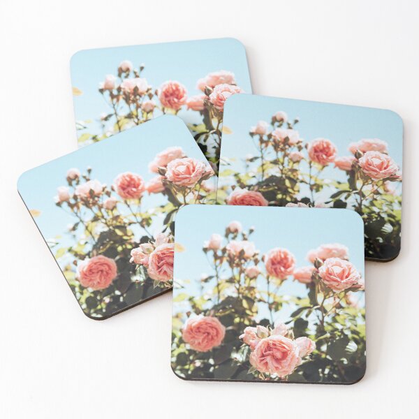 Item preview, Pink garden roses designed and sold by DarkArtStudio.