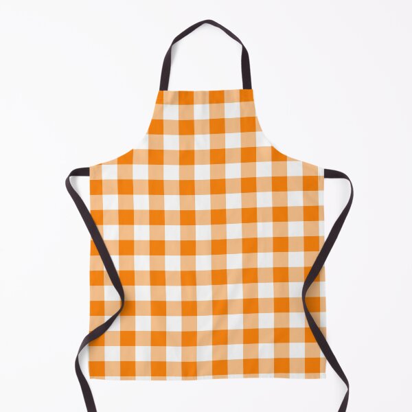 Item preview, Small Orange Gingham designed and sold by tealprint.