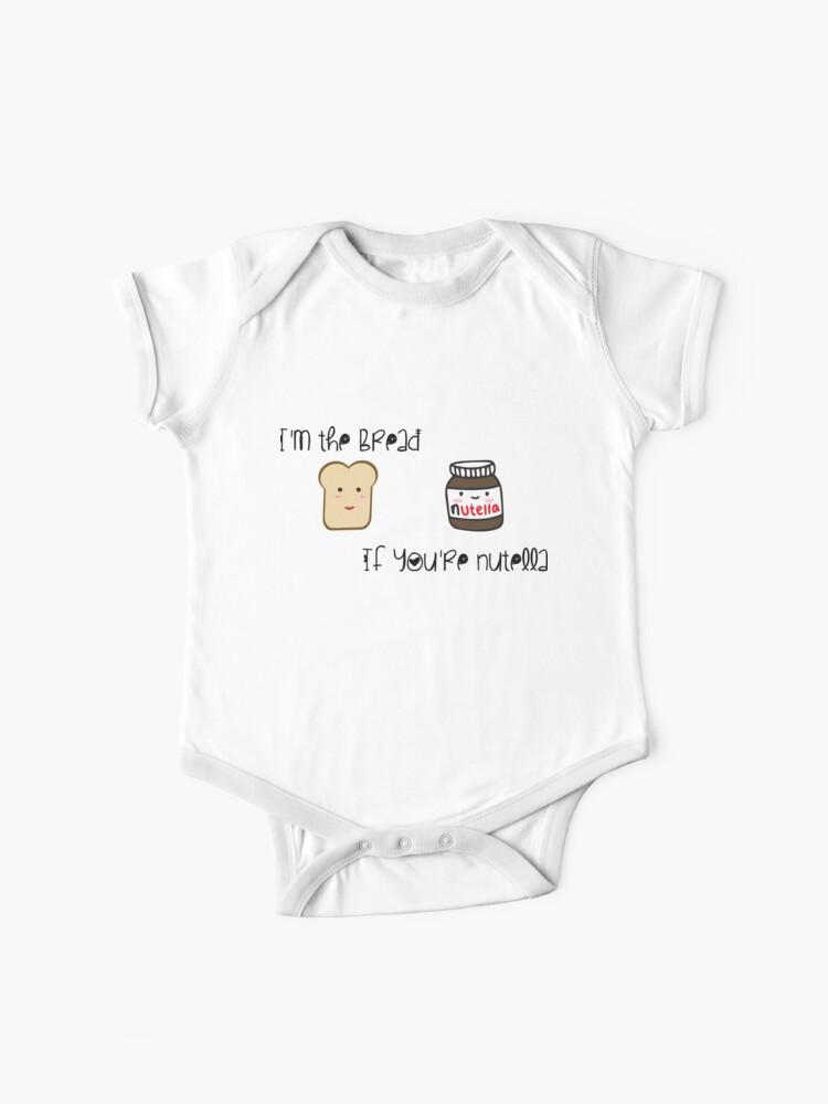 Body Bebe Pain Nutella Par Kikkat Redbubble