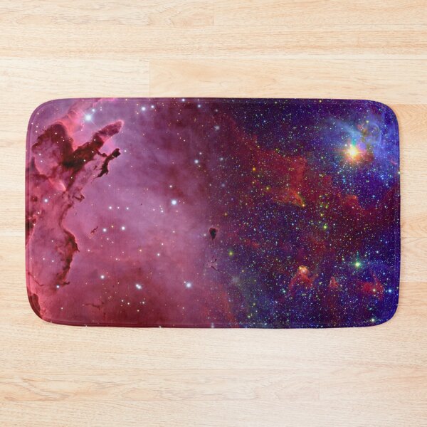 Item preview, Abstract blue and purple space pattern designed and sold by Maystro-design.