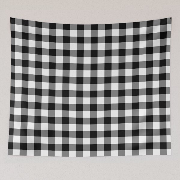 Item preview, Small Black Gingham designed and sold by tealprint.