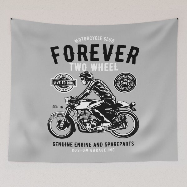 Item preview, Forever Two Wheel designed and sold by Sinfamous.