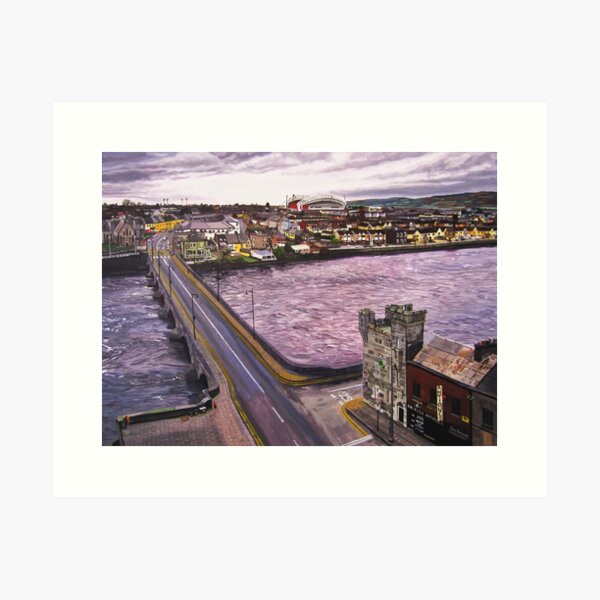 Item preview, View Of Limerick City From King John's Castle designed and sold by Niall McCarthy.