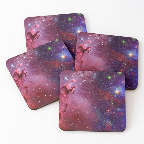 Item preview, Abstract blue and purple space pattern designed and sold by Maystro-design.