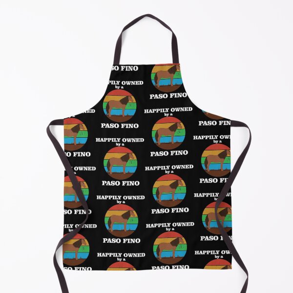 Item preview, Happily Owned By A Paso Fino Funny Horse print designed and sold by jakehughes2015.