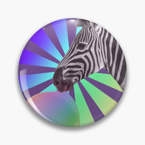 Item preview, Zebra Blowing bubbles designed and sold by Crystalsgraphix.
